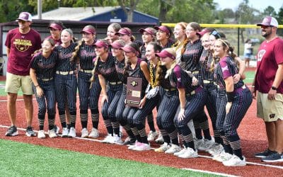 The Lady Eagles Take Two From Stroud For a Trip To The State Tournament